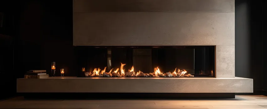 Gas Fireplace Ember Bed Design Services in Long Branch, New Jersey