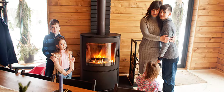 Morso Cast Iron Fireplace Insert Installation in Long Branch, New Jersey