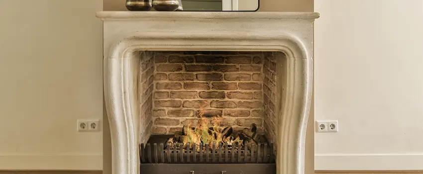 Vintage-style Fireplace Redesign in Long Branch, New Jersey