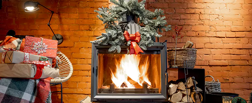 Travis Industries Linear Gas Fireplace Installation in Long Branch, New Jersey