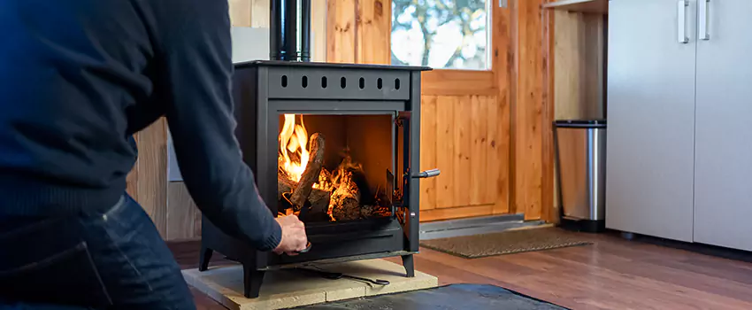 Open Hearth Wood Fireplace Installation in Long Branch, NJ
