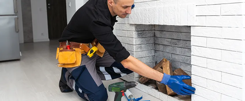 Fireplace Damaged Damper Frame Repair Services in Long Branch, New Jersey